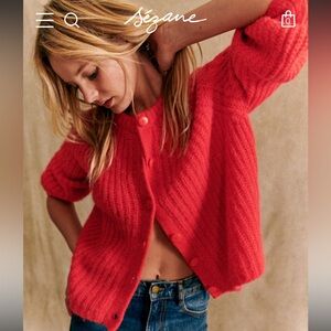 NWOT Sezane Emile Cardigan